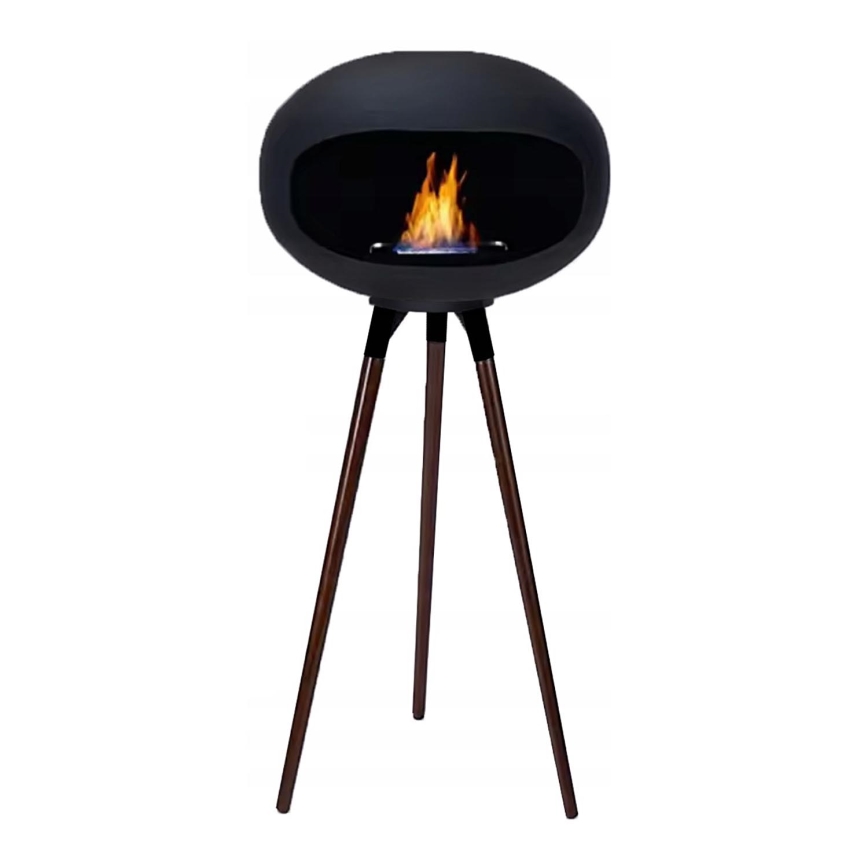 Bioethanol-Kamin TOKIO 45x100 cm 2kW schwarz