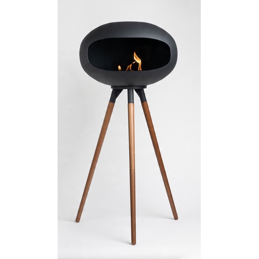 Bioethanol-Kamin TOKIO 45x100 cm 2kW schwarz