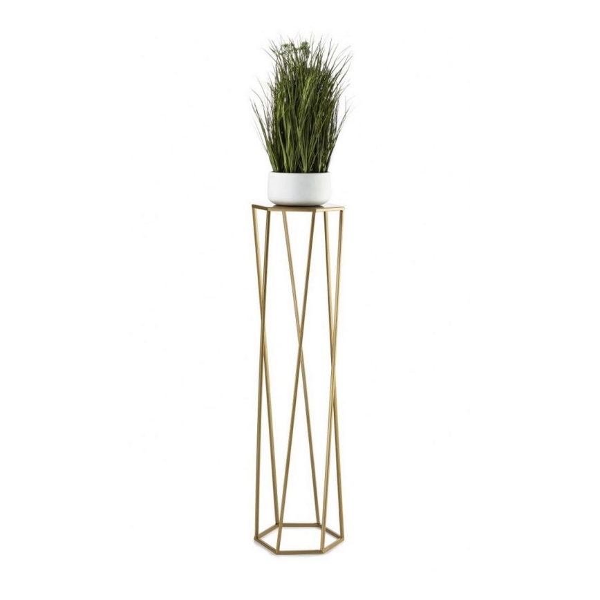 Blumenständer 100x24 cm in Gold