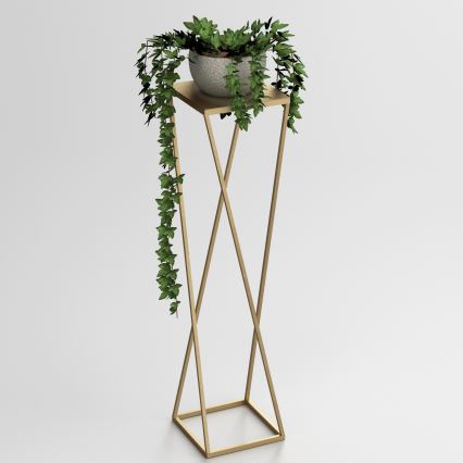 Blumenständer 100x24 cm in Gold