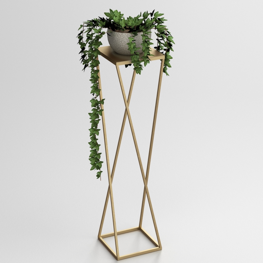 Blumenständer 100x24 cm in Gold