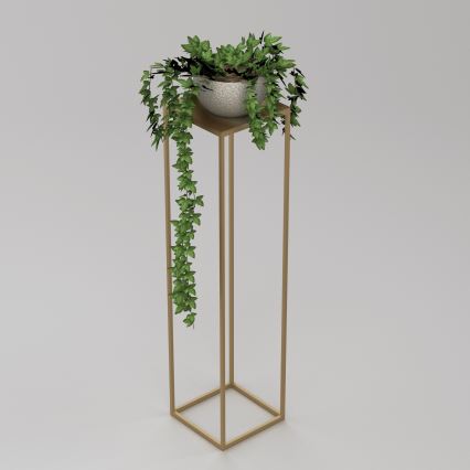 Blumenständer 100x24 cm in Gold