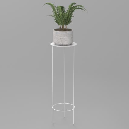 Blumenständer 100x32 cm Weiß