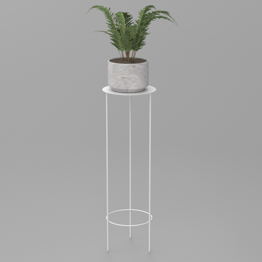Blumenständer 100x32 cm Weiß