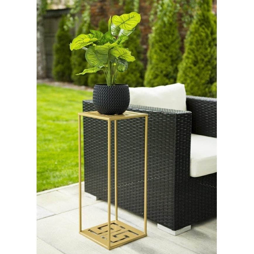 Blumenständer 60x24 cm in Gold