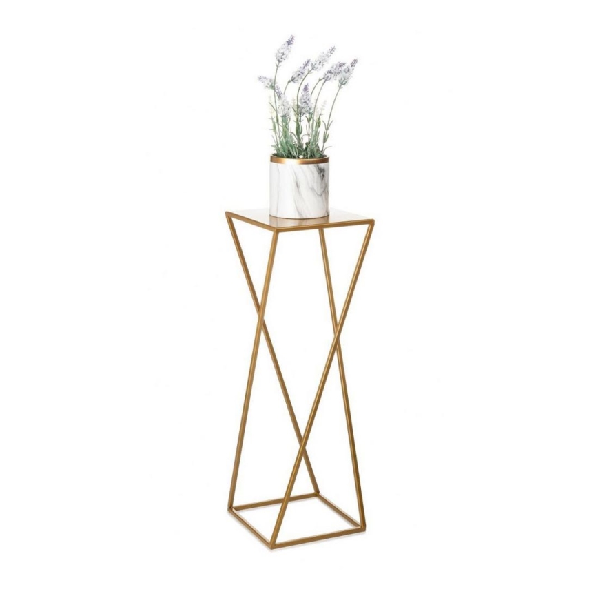 Blumenständer 70x24 cm in Gold