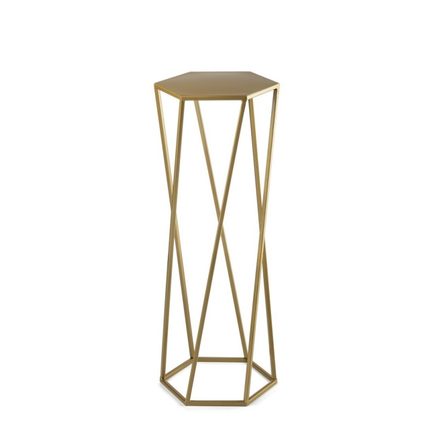 Blumenständer 70x24 cm in Gold