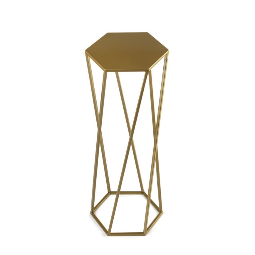 Blumenständer 70x24 cm in Gold