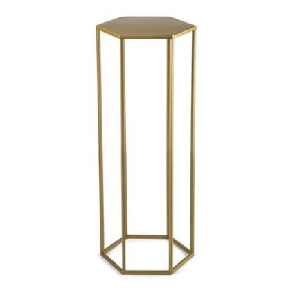 Blumenständer 70x24 cm in Gold