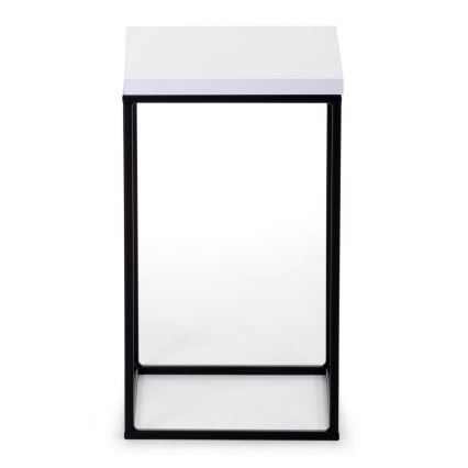 Blumenständer BASICLOFT 40x24 Weiß/Schwarz