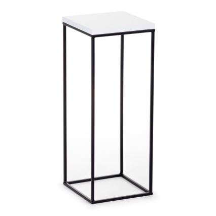 Blumenständer BASICLOFT 60x24 Schwarz/Weiß