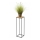 Blumenständer BASICLOFT 80x24 Schwarz/Braun