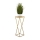 Blumenständer LOFT 70x24 cm gold/braun