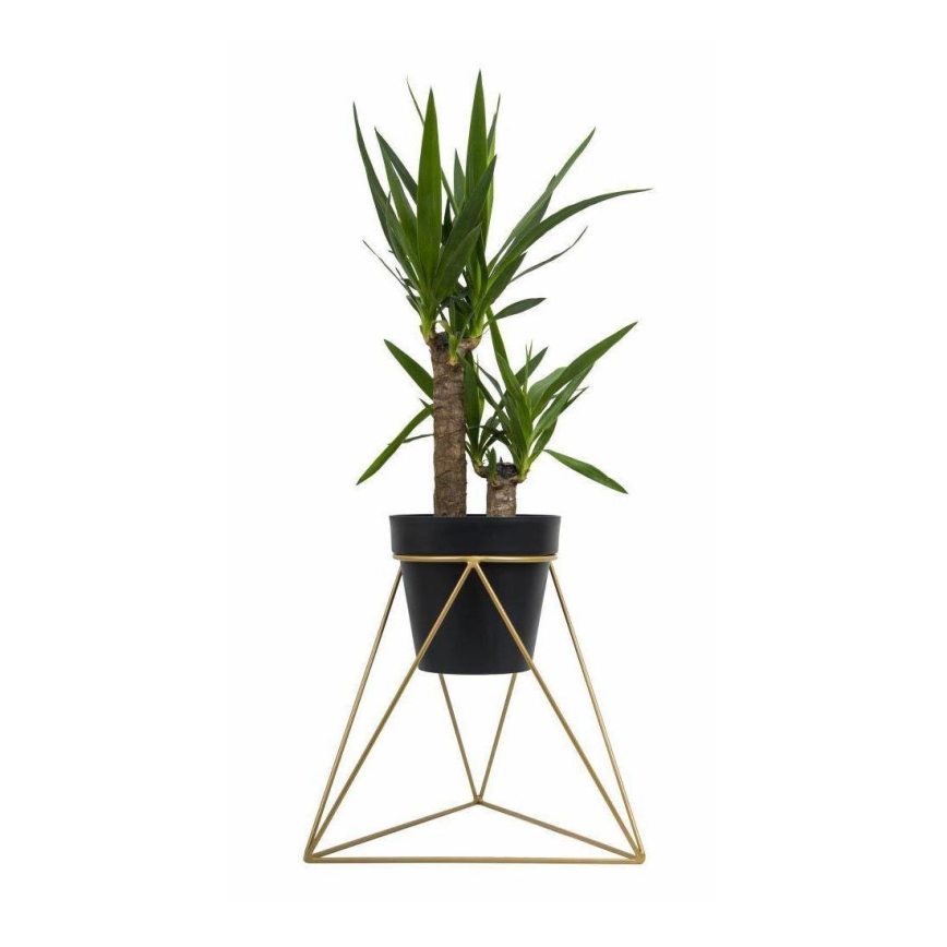 Blumenständer TRIANGL 40x45 cm in Gold