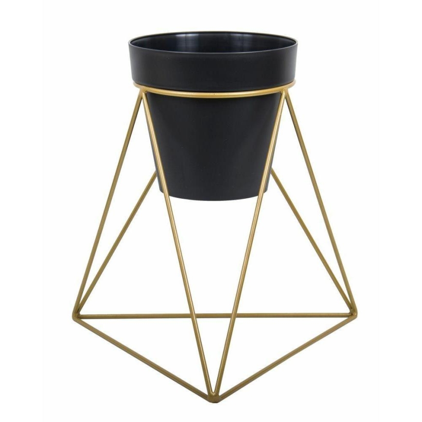 Blumenständer TRIANGL 40x45 cm in Gold