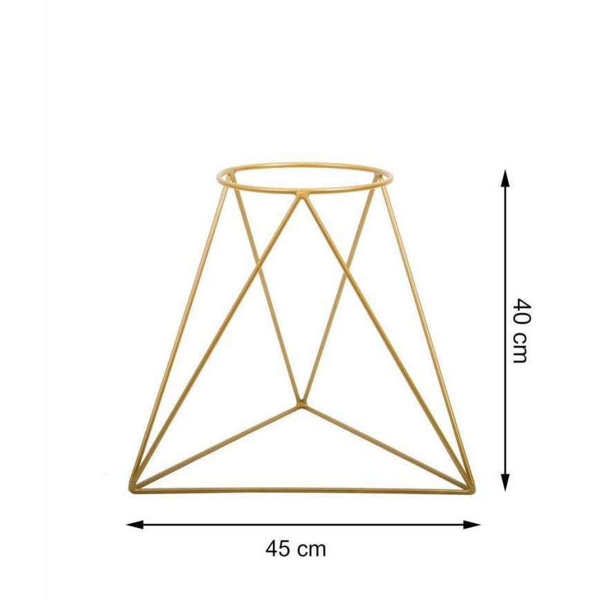 Blumenständer TRIANGL 40x45 cm in Gold