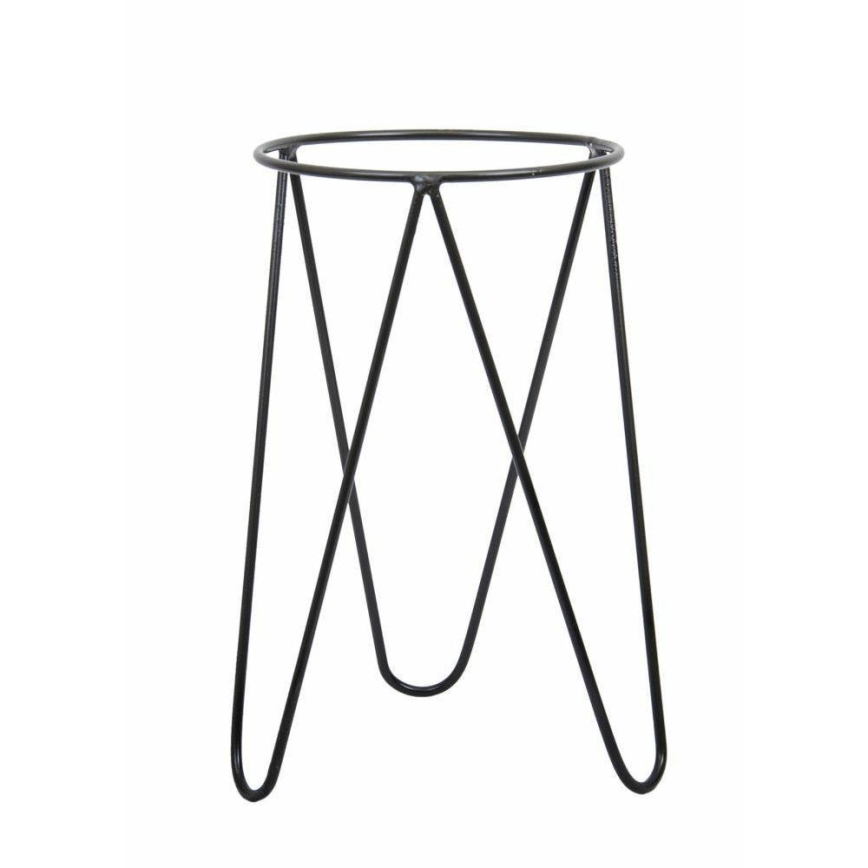 Blumentopfständer LOFT 50x30 cm Schwarz