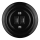 Bohemia-Design - Porzellan-Retro-USB-Steckdose mit Rahmen, 2x USB-A, schwarz