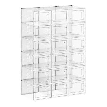 BOXIFY Modulares Regal mit Fächern, weiß