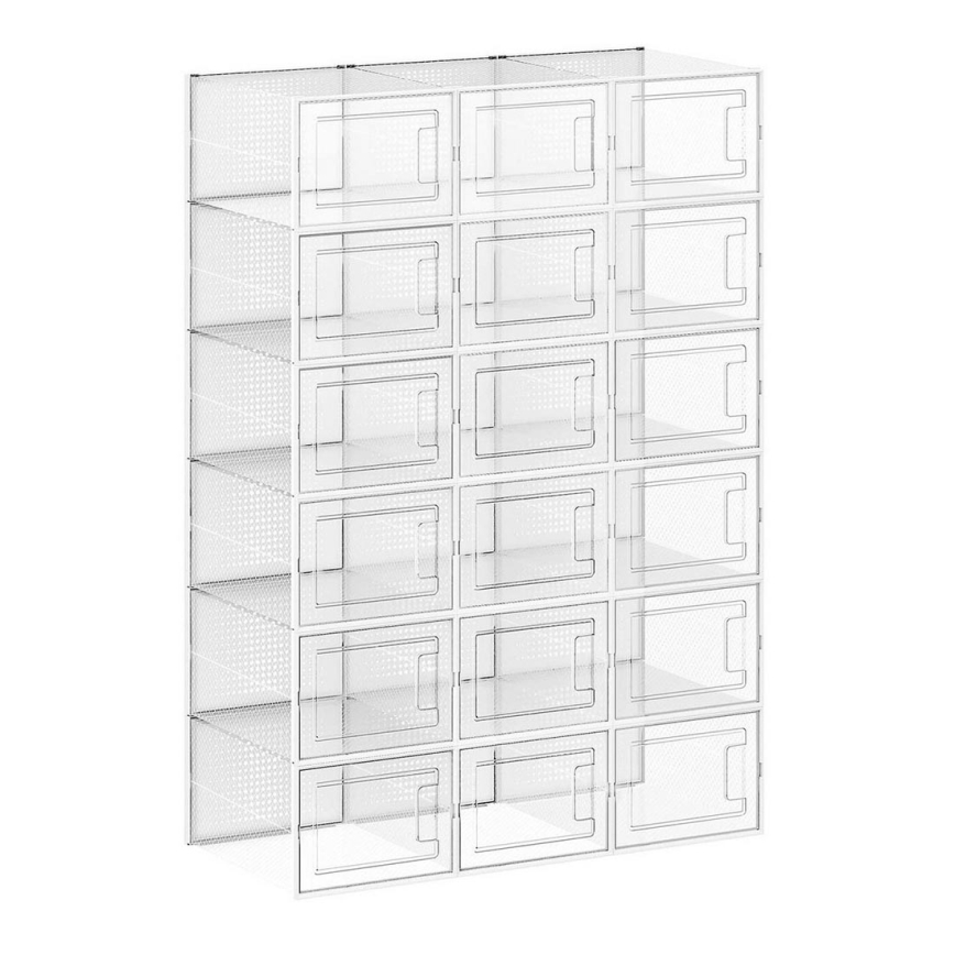 BOXIFY Modulares Regal mit Fächern, weiß