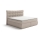 Boxspringbett mit Matratzen und Topper SOFIA 180x200 cm beige