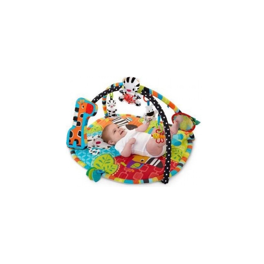 Bright Starts - Babydecke zum Spielen SAFARI bunt