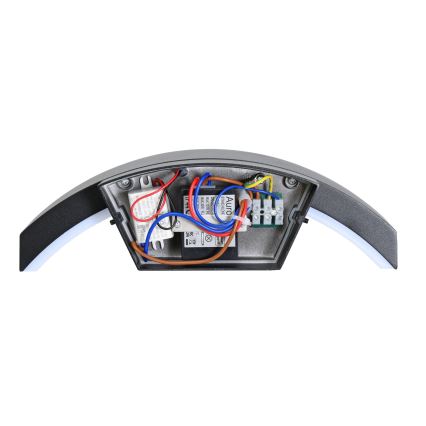 Brilagi - LED Außenwandleuchte mit Sensor ARCELO LED/8W/230V IP54