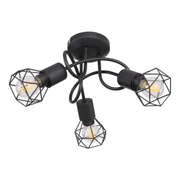 Brilagi - Aufgesetzte Deckenleuchte CAGE 3xE14/40W/230V