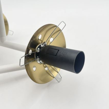 Brilagi - Aufgesetzte Deckenleuchte MALIVA 3xE14/15W/230V gold/weiß