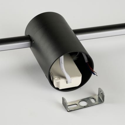 Brilagi - LED-Außenwandleuchte AURA LED/12W/230V 3000K IP54 65 cm schwarz