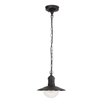 Brilagi - Außen-Hängeleuchte MOLDE 1xE27/60W IP44 schwarz