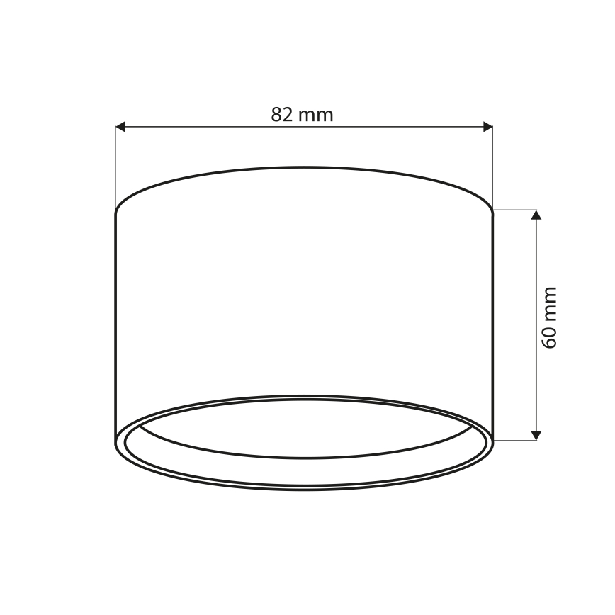 Brilagi - Außenstrahler SMOOTH 1xGX53/15W/230V Anthrazit
