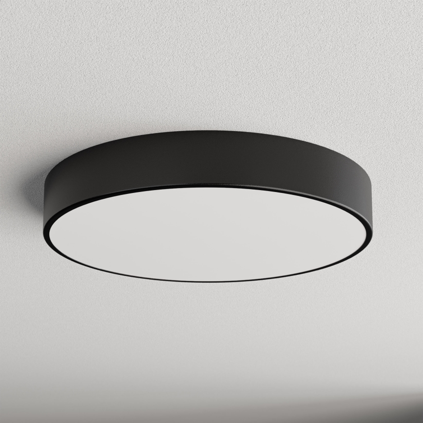 Brilagi - Badezimmer-Deckenleuchte CLARE, 4xE27/24W/230V, Ø 50 cm, IP54, Schwarz