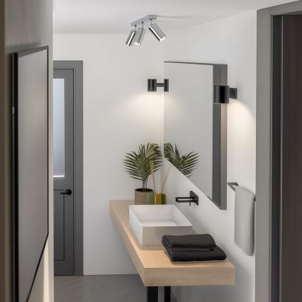 Brilagi - Badezimmerstrahler SELE 3xGU10/30W/230V IP44 glänzendes Chrom