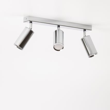 Brilagi - Badezimmerstrahler SELE 3xGU10/30W/230V IP44 glänzendes Chrom
