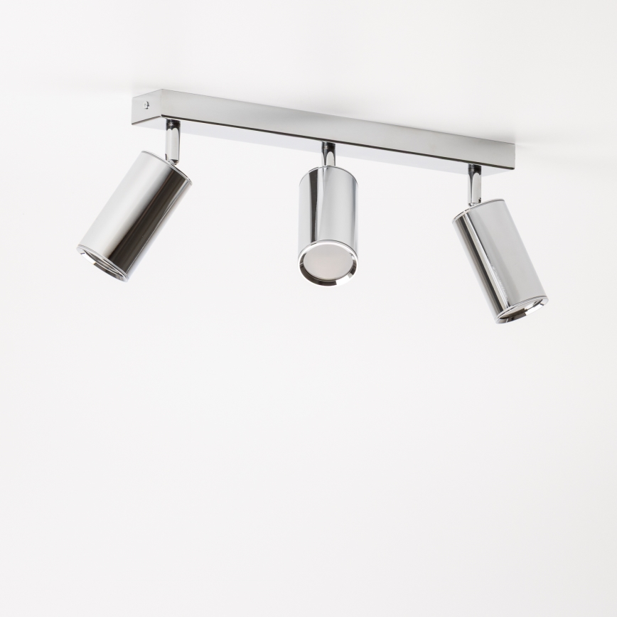 Brilagi - Badezimmerstrahler SELE 3xGU10/30W/230V IP44 glänzendes Chrom