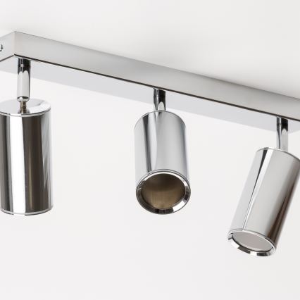 Brilagi - Badezimmerstrahler SELE 3xGU10/30W/230V IP44 glänzendes Chrom