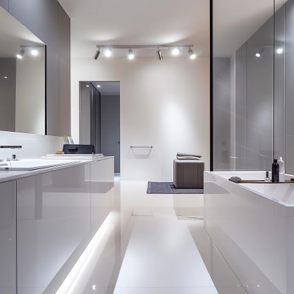 Brilagi - Badezimmerstrahler SELE 6xGU10/30W/230V IP44 glänzendes Chrom