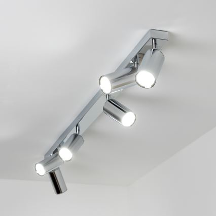 Brilagi - Badezimmerstrahler SELE 6xGU10/30W/230V IP44 glänzendes Chrom