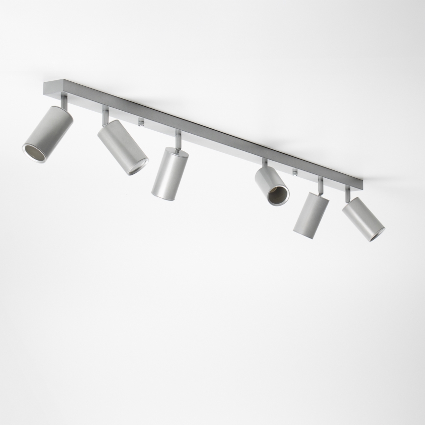 Brilagi - Badezimmerstrahler SELE 6xGU10/30W/230V IP44 silbern
