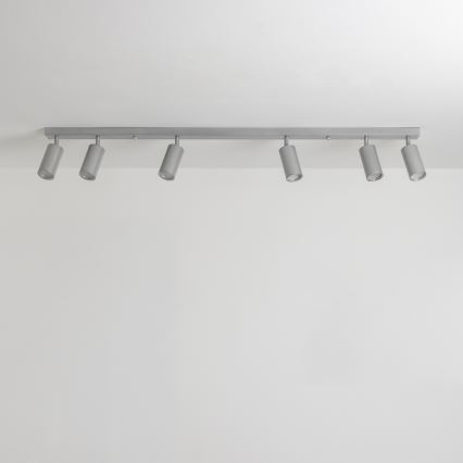Brilagi - Badezimmerstrahler SELE 6xGU10/30W/230V IP44 silbern