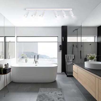 Brilagi - Badezimmerstrahler SELE 6xGU10/30W/230V IP44 weiß