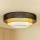 Brilagi - Deckenleuchte ASPEN LUNETA LED/12W/230V Ø 60 cm 3000K/4000K/6400K schwarz/beige/creme