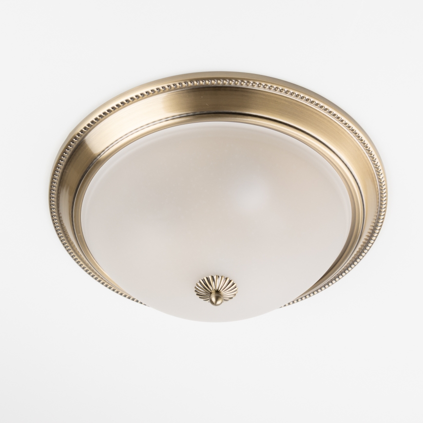 Brilagi - Deckenleuchte CLASSIC 3xE27/60W/230V bronzen