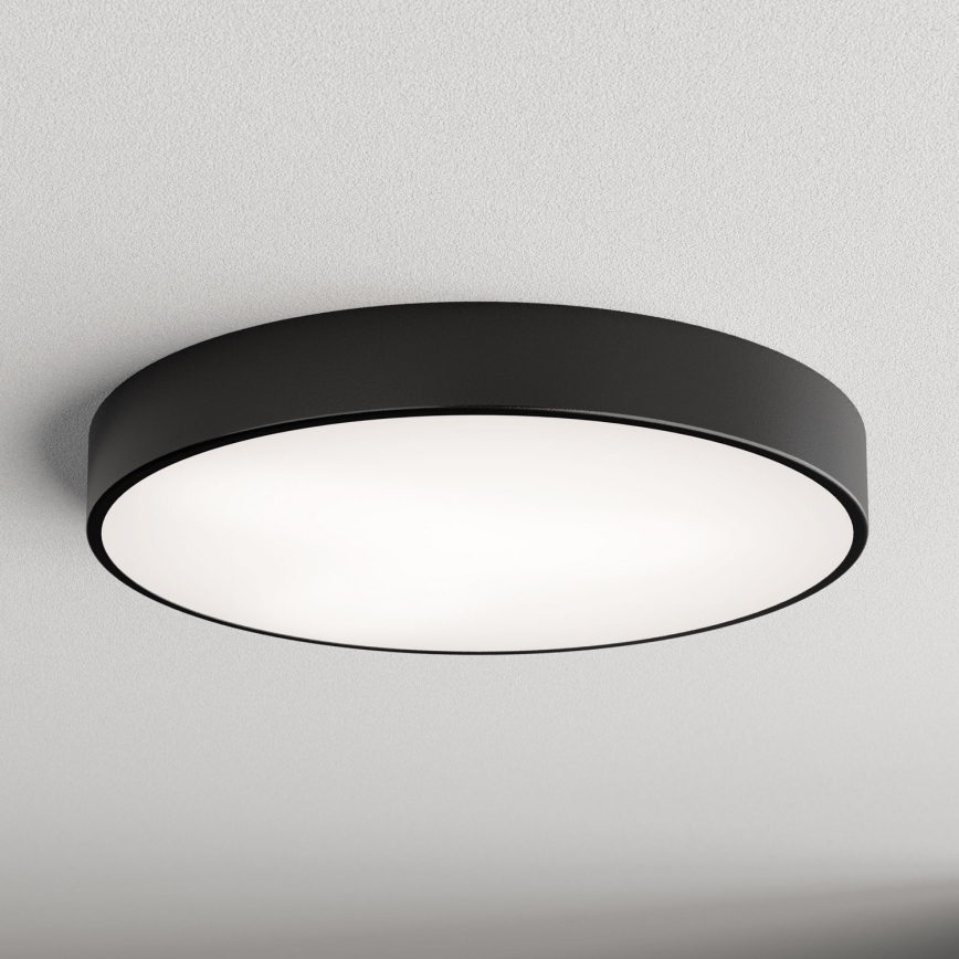 Brilagi - Deckenleuchte mit Sensor CLARE 5xE27/24W/230V Ø 60 cm schwarz