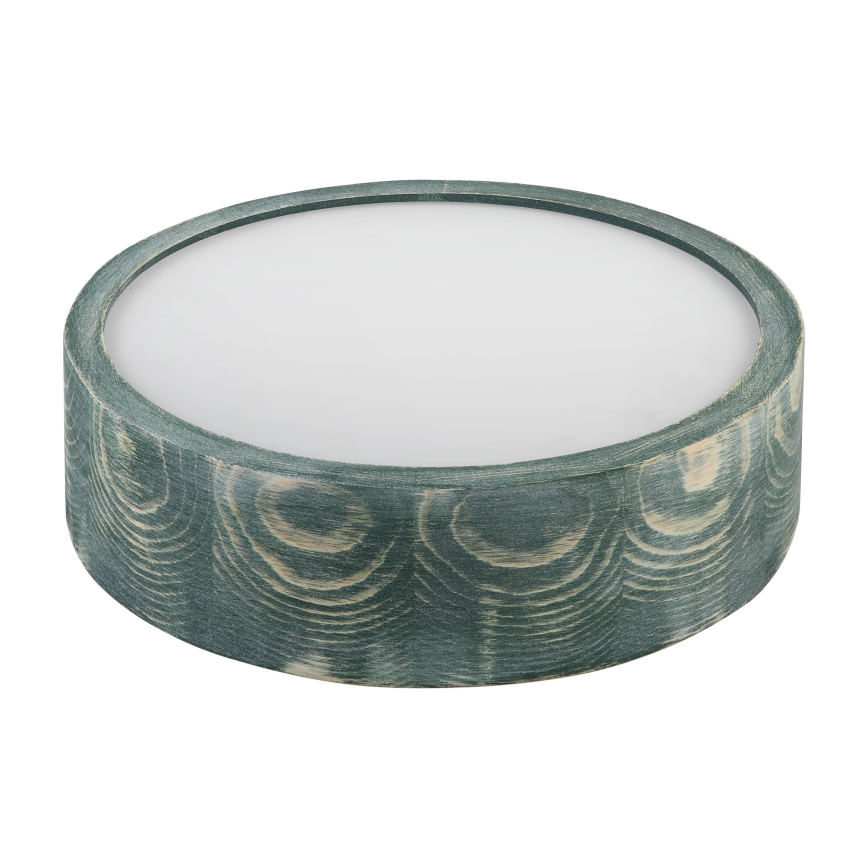 Brilagi - Deckenleuchte PINO 1xE27/15W/230V Kiefer/Grün Ø 27,5 cm