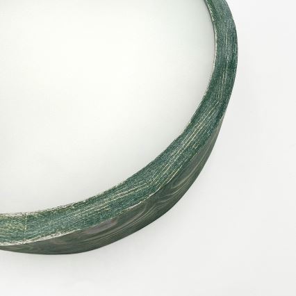 Brilagi - Deckenleuchte PINO 1xE27/15W/230V Kiefer/Grün Ø 27,5 cm