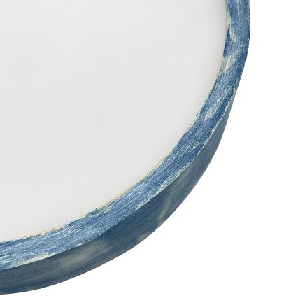 Brilagi - Deckenleuchte PINO 3xE27/15W/230V Kiefer/Blau Ø 47,5 cm