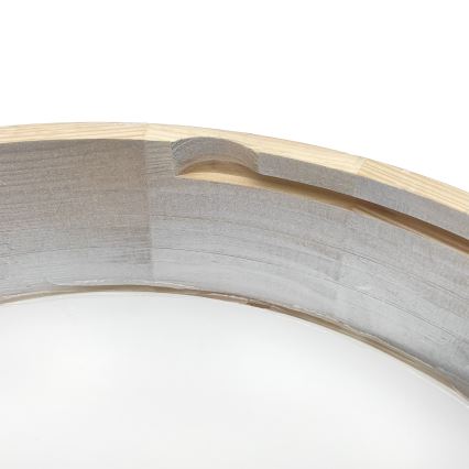 Brilagi - Deckenleuchte PINO 3xE27/15W/230V Kiefer/Silber Ø 47,5 cm