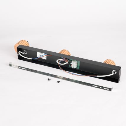 Brilagi - Deckenspot HYGGE 3xE14/15W/230V schwarz/rauchglas